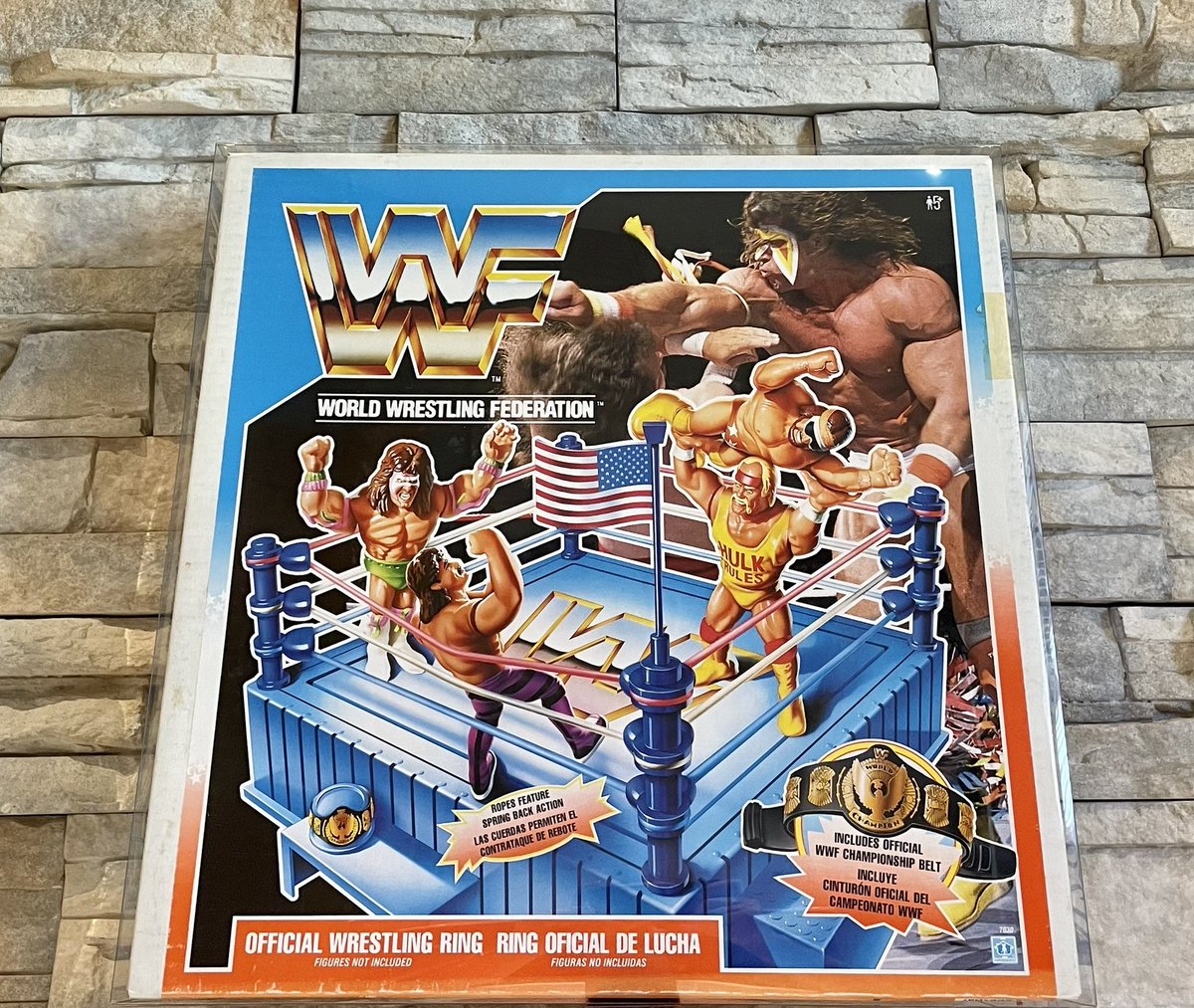 So this arrived yesterday and to say I’m buzzing with it is an understatement. Over 30 years old, fantastic condition and a true grail in my colllection. 🤩🤩🤩 #hWo #grail #wwfhasbro