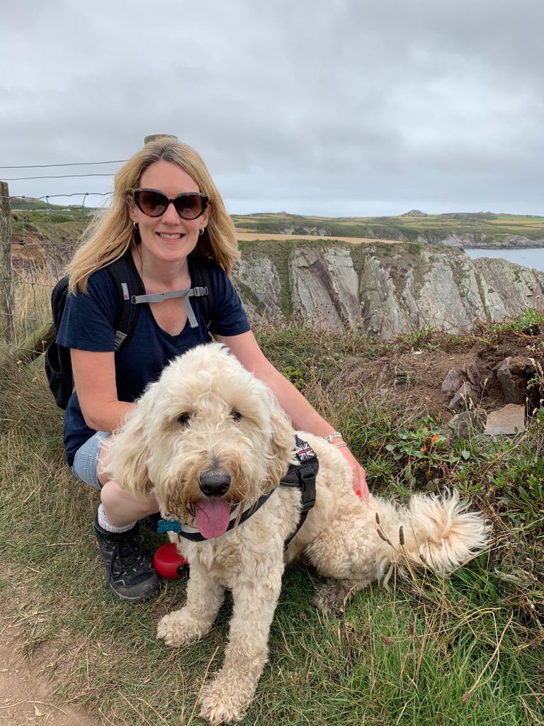 Buddywhitegate's tweet photo. Today’s walkies was along Pembrokeshire’s coastal path. @SchoolWhitegate https://t.co/Z6CzcJQPNM