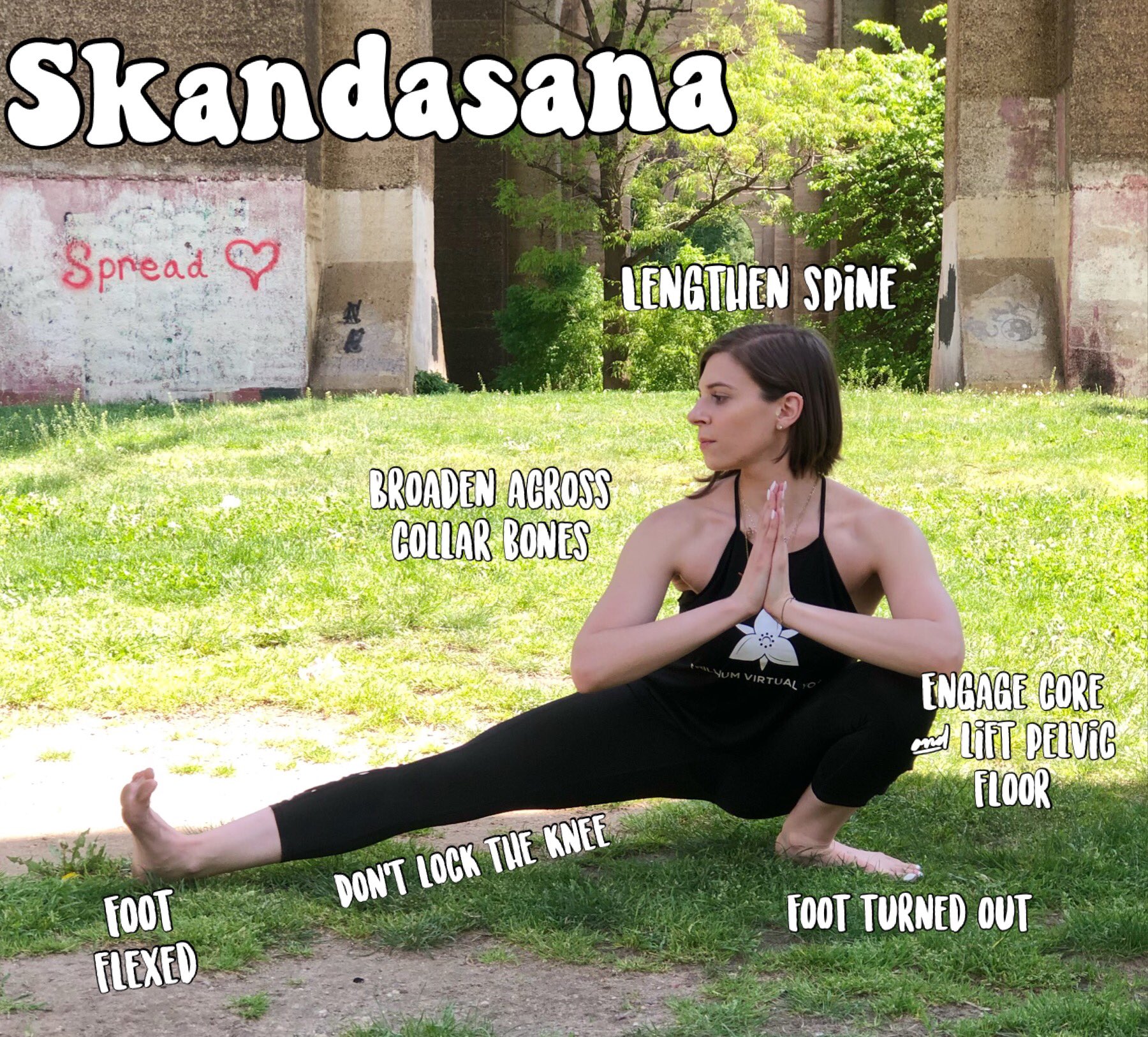 Step up your yoga journey and embrace the transformative power of Skandasana,  or the Side Lunge pose. 🙏 This asana beautifully stren... | Instagram