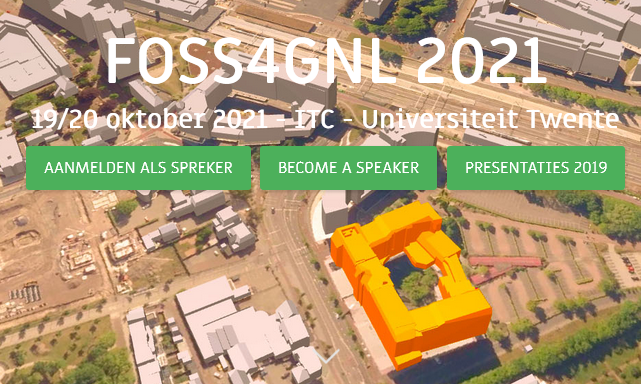 qgisnl's tweet photo. 20 oktober organiseert #QGISNL de #QGIS track tijdens @foss4gnl bij @FacultyITC. Wil je iets presenteren over een toepassing, plugin of bijdrage aan de community? Dan kun je je vanaf nu aanmelden. Meer info: https://t.co/Dv319aXeJ8 @osgeonl https://t.co/7peb8QaNYy