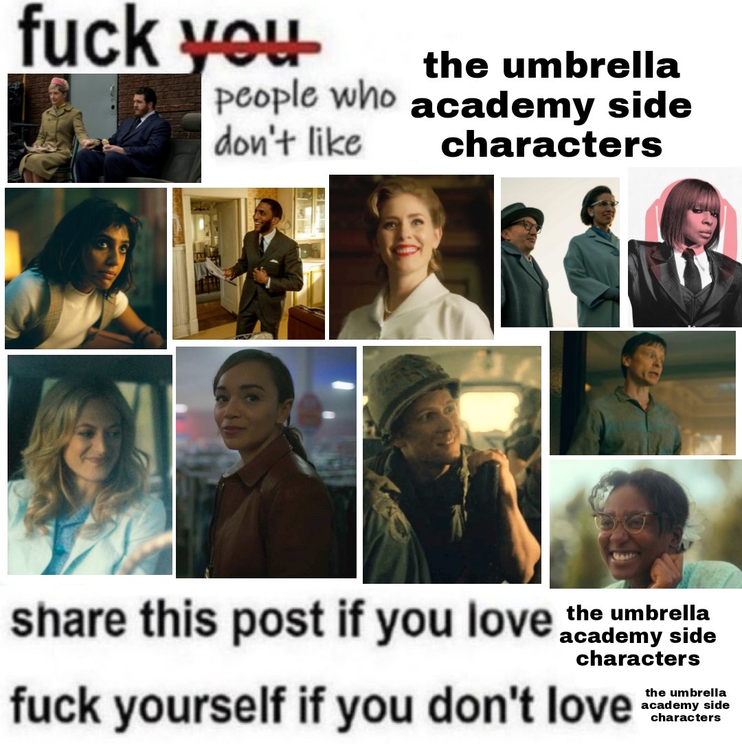 making my the umbrella academy views known
