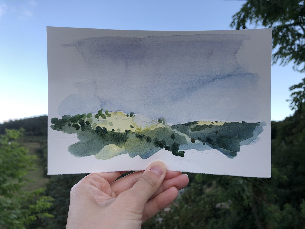 lilosome's tweet photo. 오늘의 수채화
#오늘의수채화
#osome
#watercolor https://t.co/m7ePBYGABe