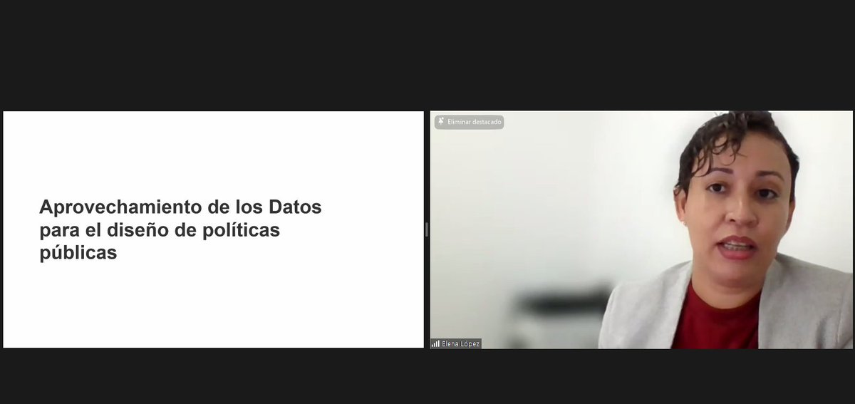 ComprasRD's tweet photo. Necesitamos políticas que aprovechen los datos para convertirlos en conocimientos que permitan hacer un análisis predictivo. Para lograrlo es crucial tener datos centralizados, íntegros y validados en un gran almacén  donde las instituciones puedan colocar su data @Ing_ElenaLopez https://t.co/ygklmcPwZN