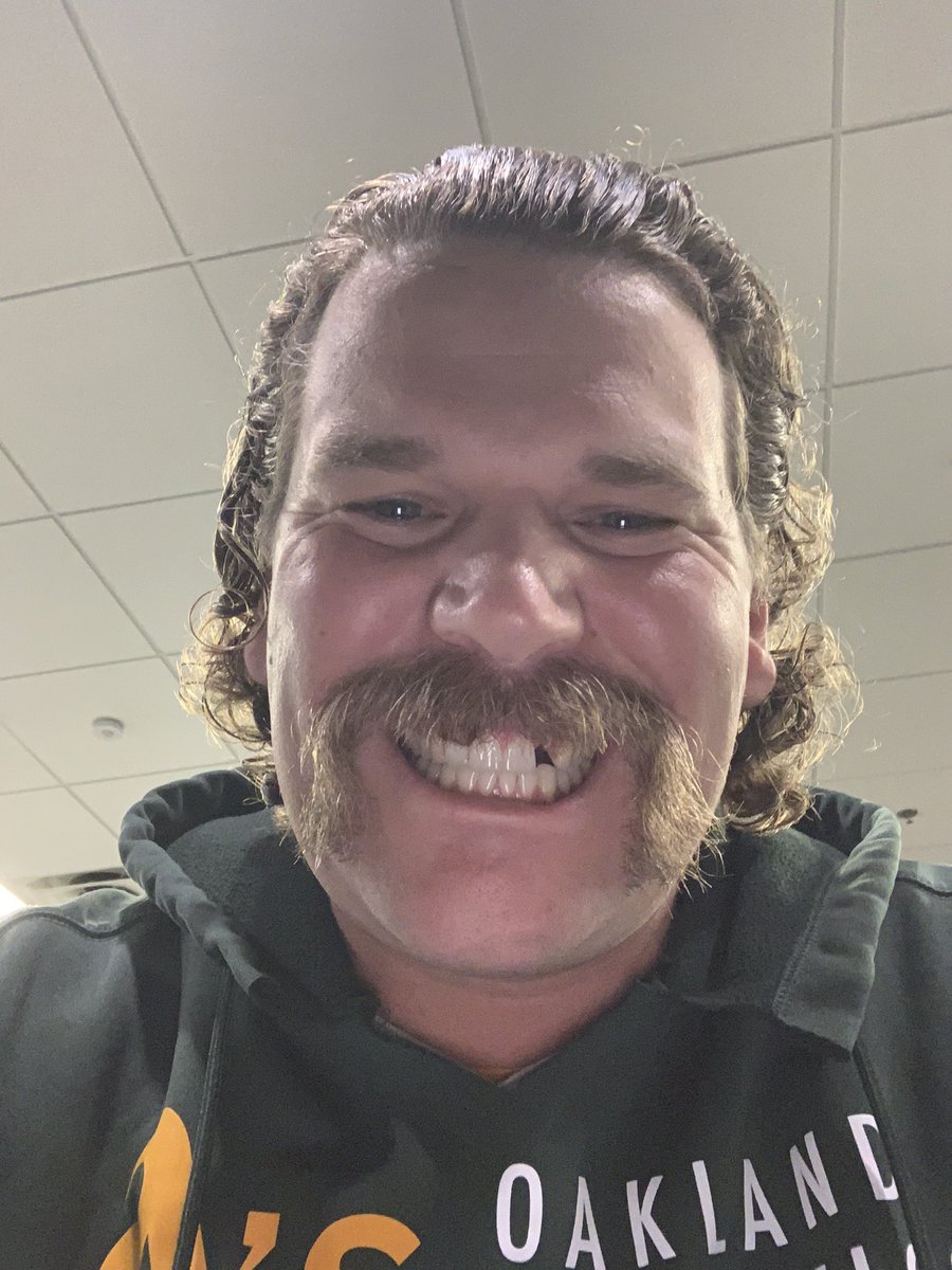 BigCountry1739's tweet image. That awkward moment when your tooth falls out during yesterday’s game… #flossedtoohard #notthefirsttime 🙄🙄