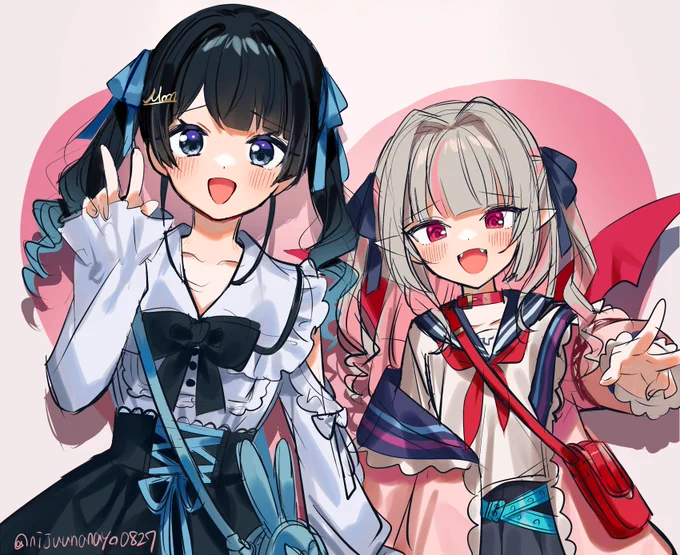 ♡♡
#みとあーと 
#りりむとおえかき 
