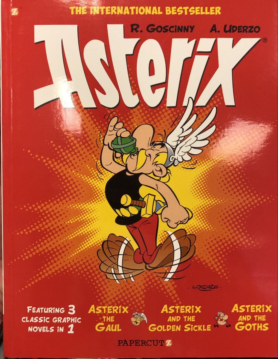 Love the #Asterix comics. 👍