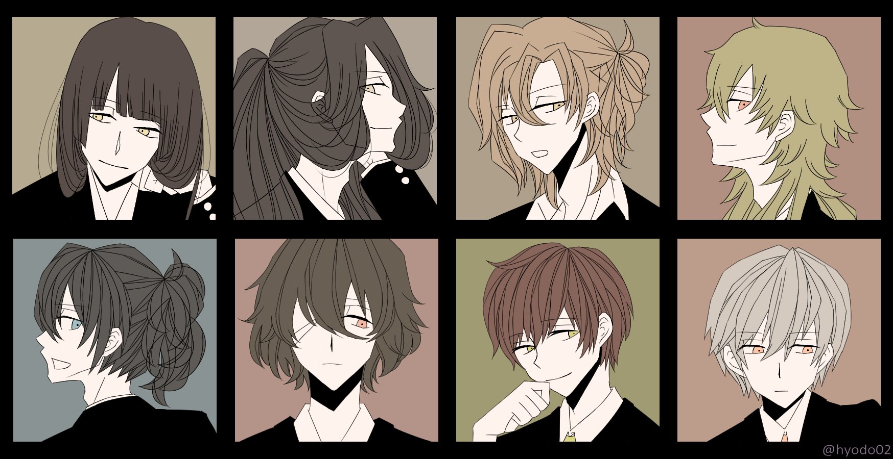 兵動 Wsrn ワスレナ 新撰組勿忘草 ホスト録 ７年前に描いた線画を発掘したのでぬりぬり T Co 3i6s3tbrb1 Twitter