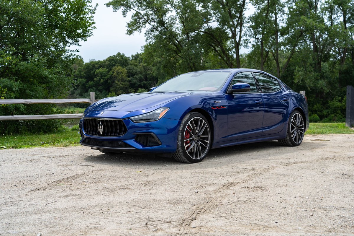 sons_of_speed's tweet photo. This #MaseratiGhibliTrofeo boasts a #Ferrari derived #V8 good for 580hp and is an absolute blast to drive. #MAMASummerDrive #Maserati #Ghibli #Trofeo https://t.co/A7lYD2aVo8