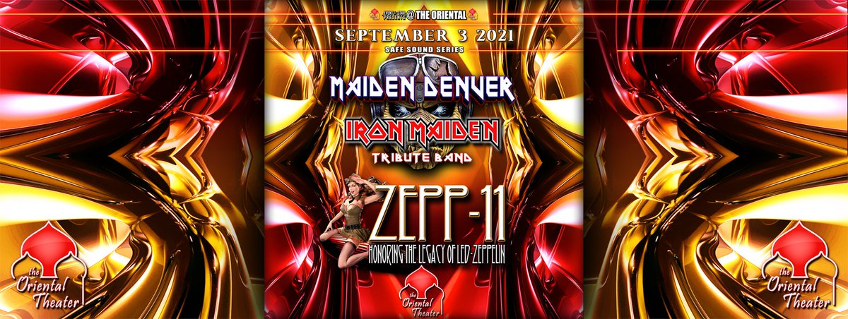 Has it been a long time since you rock & rolled? Come on down to The O September 3rd for tributes to Iron Maiden & Led Zeppelin! Tickets on sale NOW: holdmyticket.com/event/379674