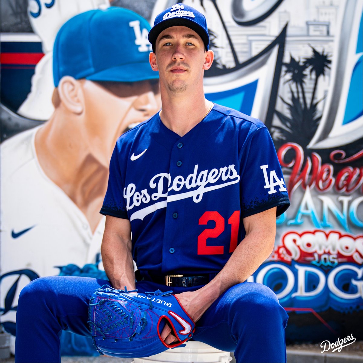 MLB on X: On the 40th anniversary of Fernandomania, the Dodgers' Nike City  Connect uniforms salute the team's connection with its Latino fanbase.  You'll see Los Dodgers in these tomorrow.  /