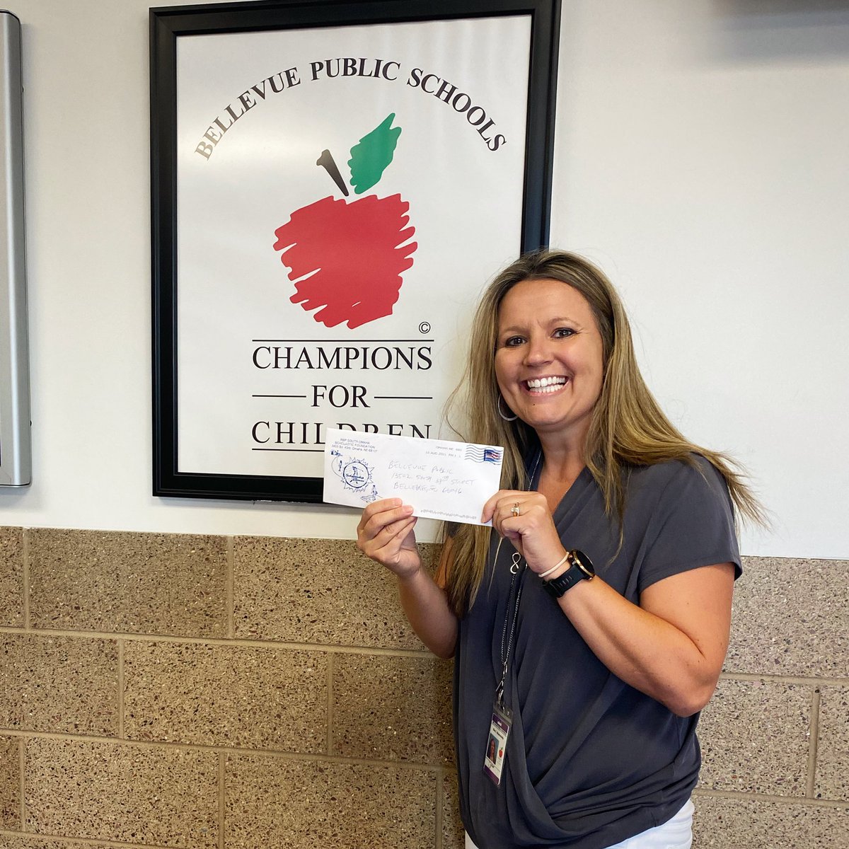 ginastuk's tweet photo. Such a happy surprise this morning. ๐Thank you RBP South Omaha Scholastic Foundation! Starting the 2021-2022 school year off with a grant to make cool things happen in BPS middle school HAL! @bellevueschools_ne #bpsHAL @bpsHAL1 #bpsne https://t.co/FoFToWaMyk