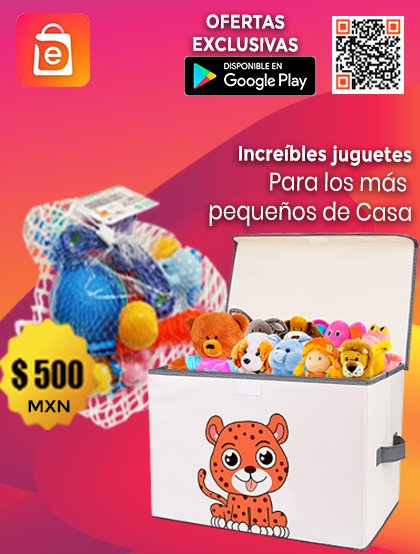DonExpressMx's tweet photo. Para los más pequeños de casa #DonExpressMx también tiene también excelentes propuestas: juguetes, organizadores y más.🎮🧸🔫🎁
#ComprarOnLine #Mexico #OFERTAS
Visítanos en https://t.co/MXWeg6AuDE https://t.co/GdhiSsXuWk