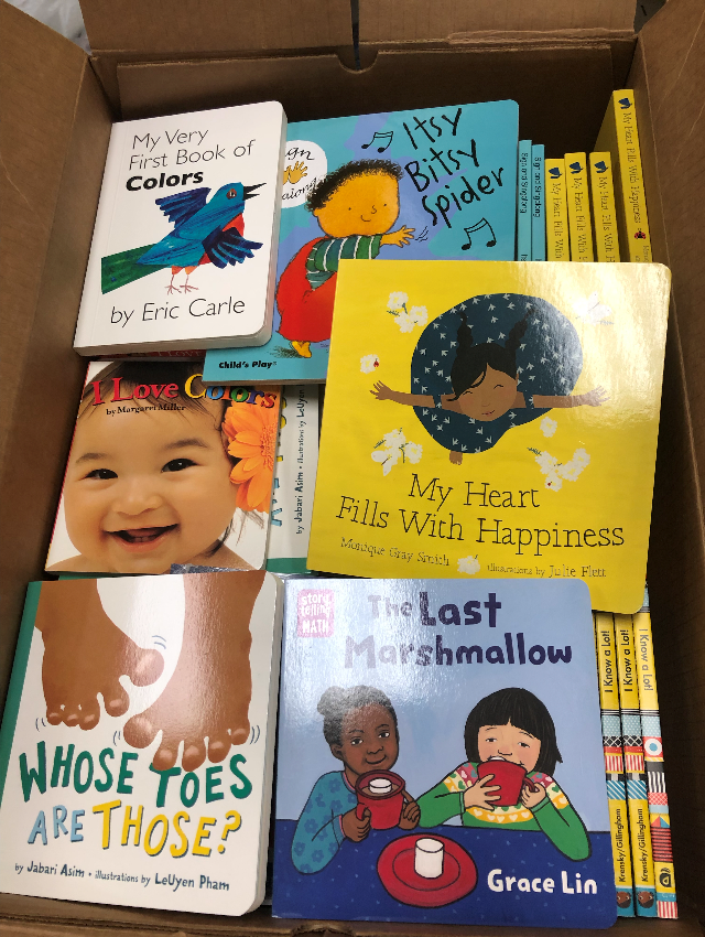 HennepinHC's tweet photo. MVNA Family Health thanks our friends at @hclib and @HennepinCounty for their partnership and generous donation of books. Our #visitingnurses are excited to find homes for these books with the families they see. What a sweet treat for the kiddos! https://t.co/fFWfvePT5G