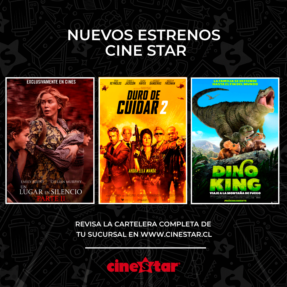HOY ES JUEVES DE ESTRENOS en #CineStar 🤩

Disfruta de tu peli favorita ahora comprando tu entrada en cinestar.cl 
Recuerda que llevar tu Pase de Movilidad! Los menores de edad deben ingresar en compañía de un adulto que tenga su pase 😘