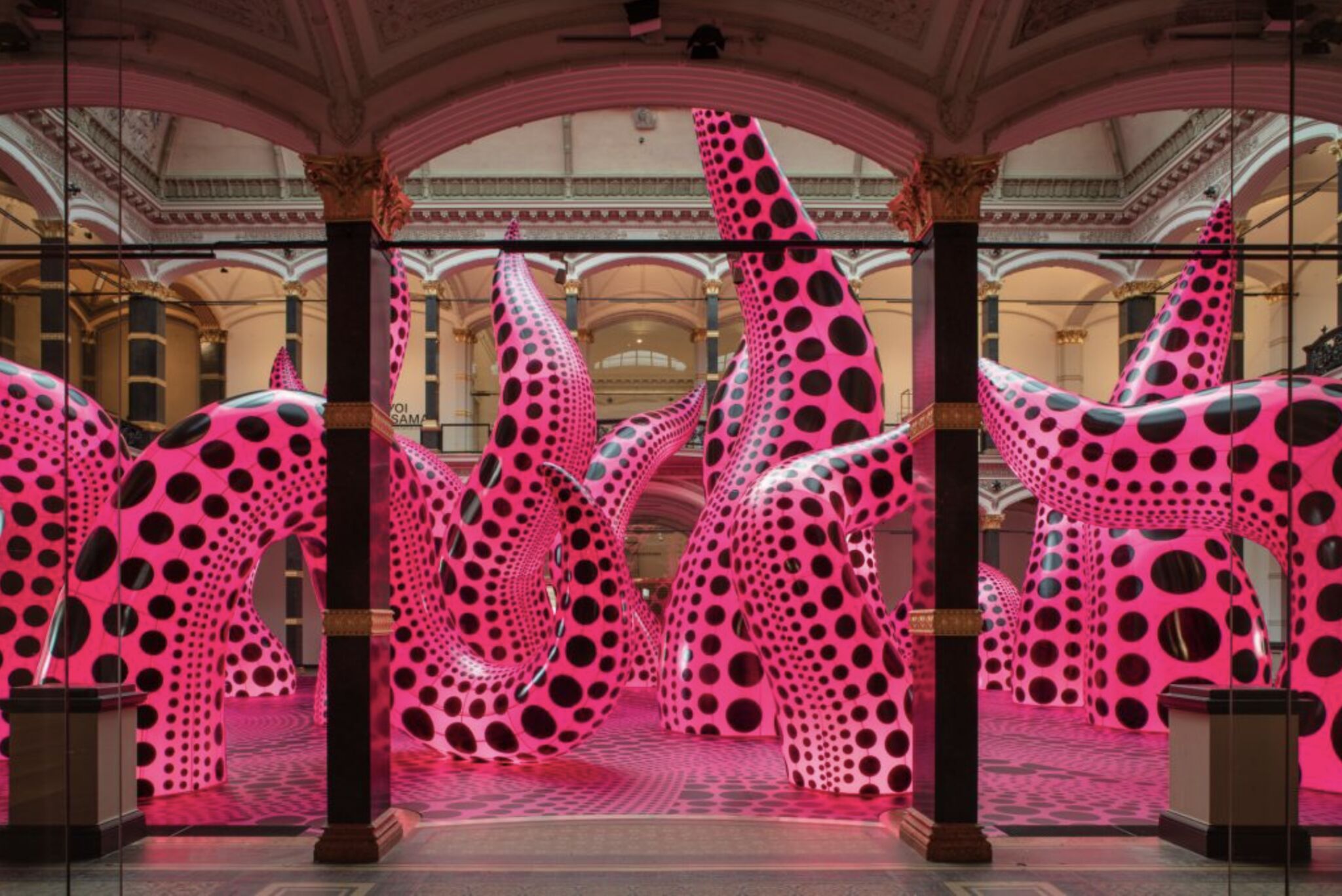 Yayoi Kusama inflatable artworks wow at MIF