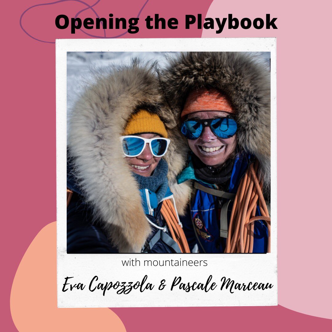 tinaheydanus's tweet photo. Mountaineers @evacapozzola and Pascale Marceau are the first women to climb Mt. Lucania, Canada’s third highest peak. Tune into #OTP to hear about their trek, teamwork, and empowerment they gained from completing a women’s first. 

🎧 🔽 
https://t.co/1EUMZsCUQE

#womeninsport https://t.co/WSpmNZfIKd
