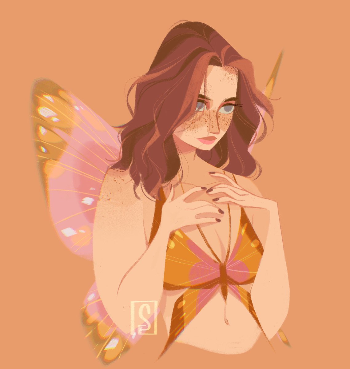 lovindrawin's tweet photo. ✨butterfly squad✨ https://t.co/stz721ueVV