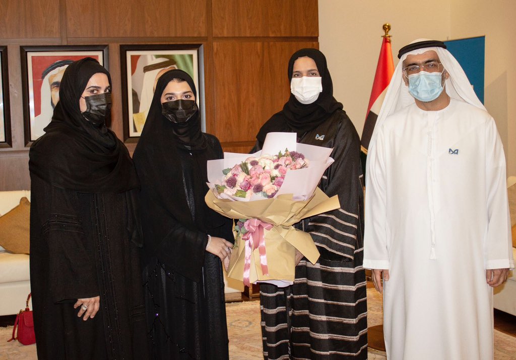 MBRUniversity's tweet image. We are proud to support young Emirati talents and create future healthcare professionals who are at the service of humanity. Congratulations Hind and welcome to #MBRU family.