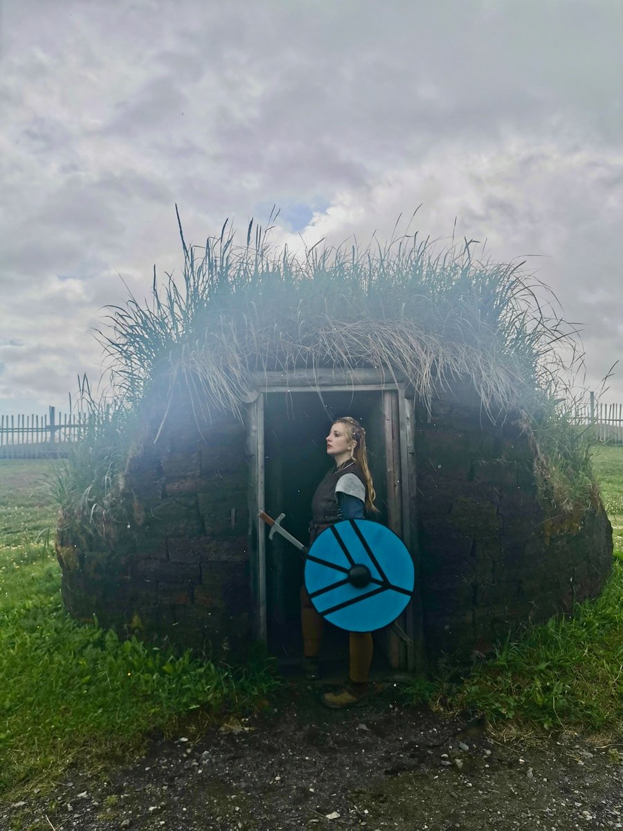 VikingTrail's tweet photo. "A tale is but half told when only one person tells it". Share your amazing memories with us on the Viking Trail! Thanks to Zaren Healey White for sharing her amazing adventures as a #Viking 
#vikingtrail #explorenl #yourbackyardbeckons #explorecanada https://t.co/KqYBfxayRc