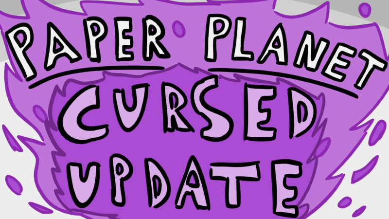 The new cursed item update for Paper Planet is now up on Steam! You can check it out for free by downloading the demo on its store page! 👇👇👇

store.steampowered.com/app/1504250/Pa…

Any and all feedback in the community hub is greatly appreciated! :)

#gamedev #indiegame #indiedev