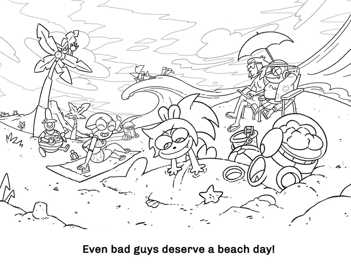 Got a young #OKKOLetsBeHeroes fan in your life or just love coloring? Download & Print the OK KO! COLORING BOOK! 64 pages of coloring fun! https://t.co/ZLLCzpPXoA