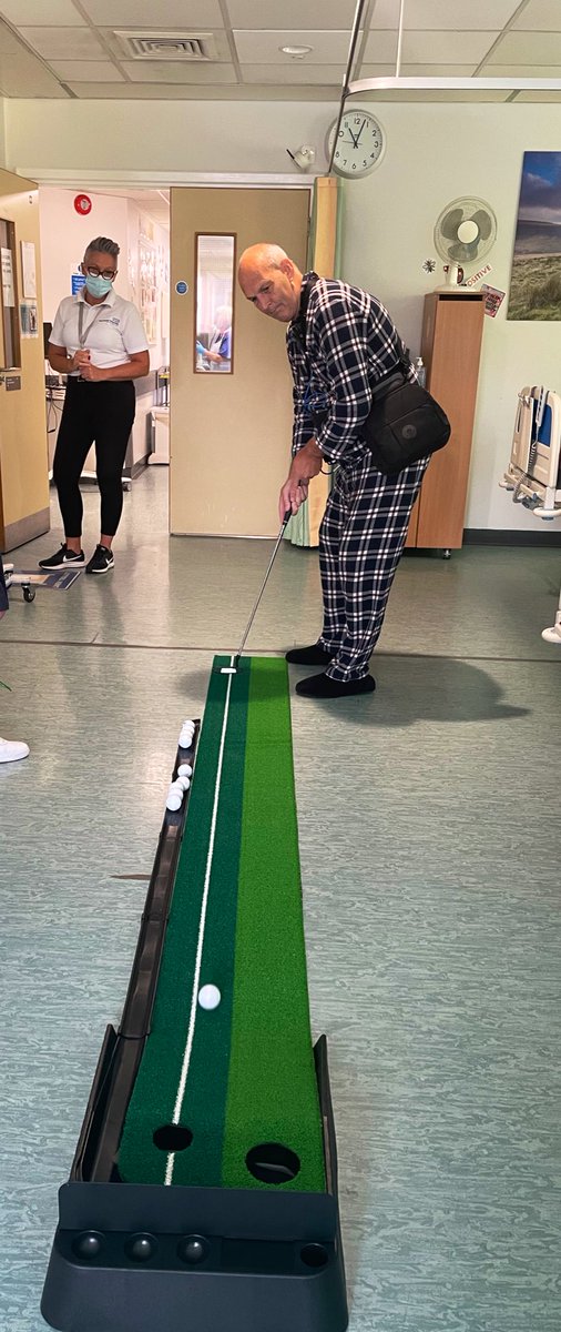 Natalie Tighe (@nattighe1) on Twitter photo Being a VAD Coordinator isn’t always pump parameters and dressings. Huge thanks to one of our LVAD patients for donating this putting trainer and showing us how it’s done. <a href="/MFTVAD/">Shishir Kore</a> <a href="/paulcallan843/">Paul Callan</a> <a href="/DrSteveShaw/">Steve Shaw</a> #patientwellbeing #MFTputtingchampionship Being a VAD Coordinator isn’t always pump parameters and dressings. Huge thanks to one of our LVAD patients for donating this putting trainer and showing us how it’s done. <a href="/MFTVAD/">Shishir Kore</a> <a href="/paulcallan843/">Paul Callan</a> <a href="/DrSteveShaw/">Steve Shaw</a> #patientwellbeing #MFTputtingchampionship