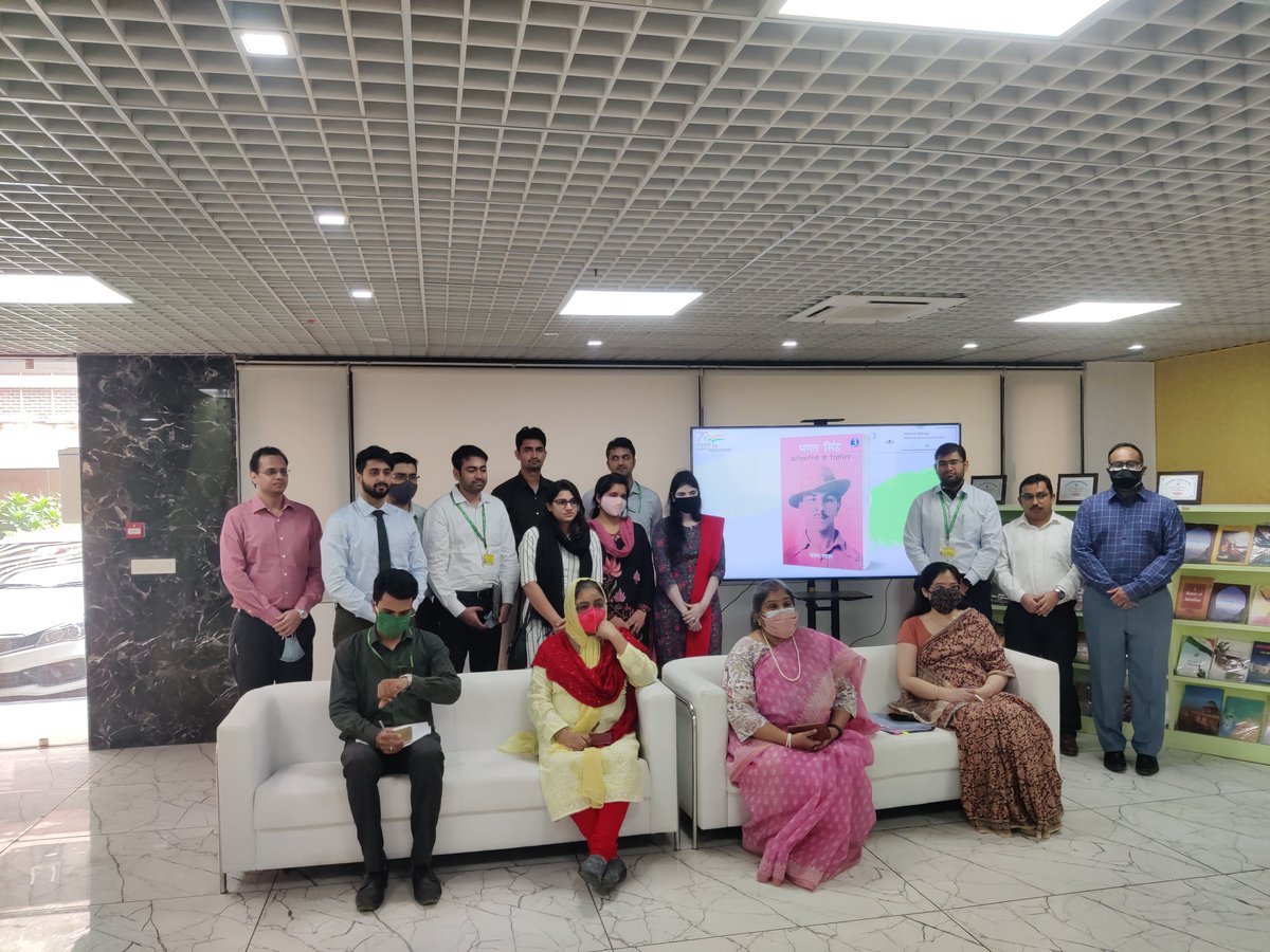iis_now's tweet image. During our visit to the @DPD_India, we were enlightened on various verticals of the division. The journals like Yojna and Kurukshetra published by DPD are the most sought-after for the competitive exams and others like Bal Bharti are immensely popular among children
#IISTraining
