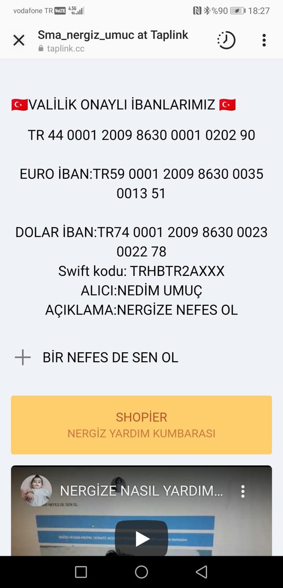 ilyassalmansm's tweet image. Bugün aklımız fikrimiz çiçek kız Nergiz'in sağlığına kavuşmasında. Nergiz SMA Tip1 hastası ve SMA'lı tüm çocuklar gibi tedavi olabilmek için kısıtlı zamanı var. Hesap bilgileri fotoğrafın yanındaki tabloda. @UmucSma 
instagram.com/nergize_nefeso…