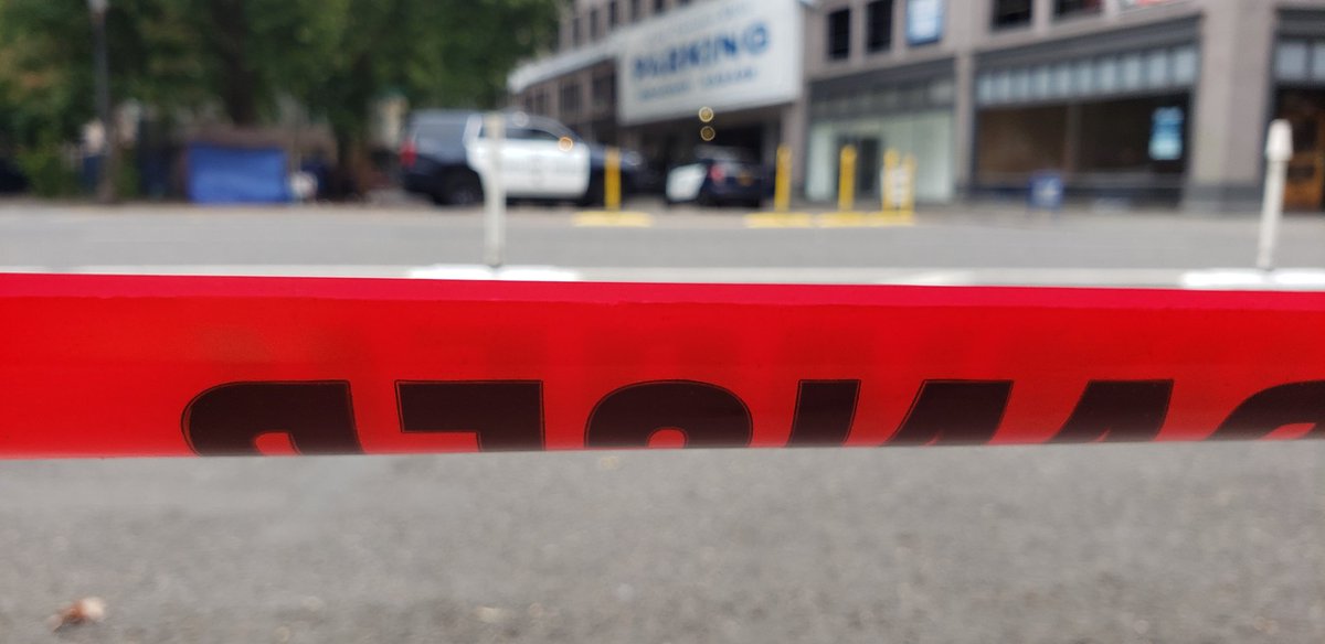 KGWphotog's tweet image. Shooting downtown near SW Broadway and W. Burnside. Witness reports a person shot and taken by ambulance. Police just located bullet casing. SW Broadway between W. Burnside and SW Oak is closed. @KGWNews #pdxtraffic