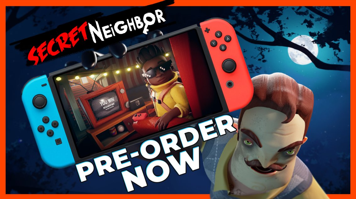 Shorts  Secret Neighbor iOS Pre-Order is Here 