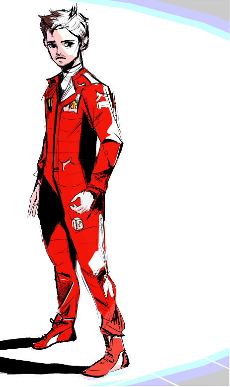 regal_punk's tweet photo. ye its formula 1 fanart im sorry 😭

charlito looking confused? kinda disgusted?? idk what this expression is

#f1twt #f1fanart #charlesleclerc #charles16 #f1art #f1 https://t.co/FLpz16x7kr