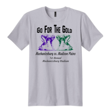 Team Jilly Fundraiser 2021 - Pediatric Cancer Awareness - Go For the Gold Game - Madison-Plains @ <a href="/McburgAthletics/">McBurg Athletics</a>
Please consider purchasing a Go For the Gold game day t-shirt. $7 from every shirt will be donated to this great cause.
jilly2021.itemorder.com/sale