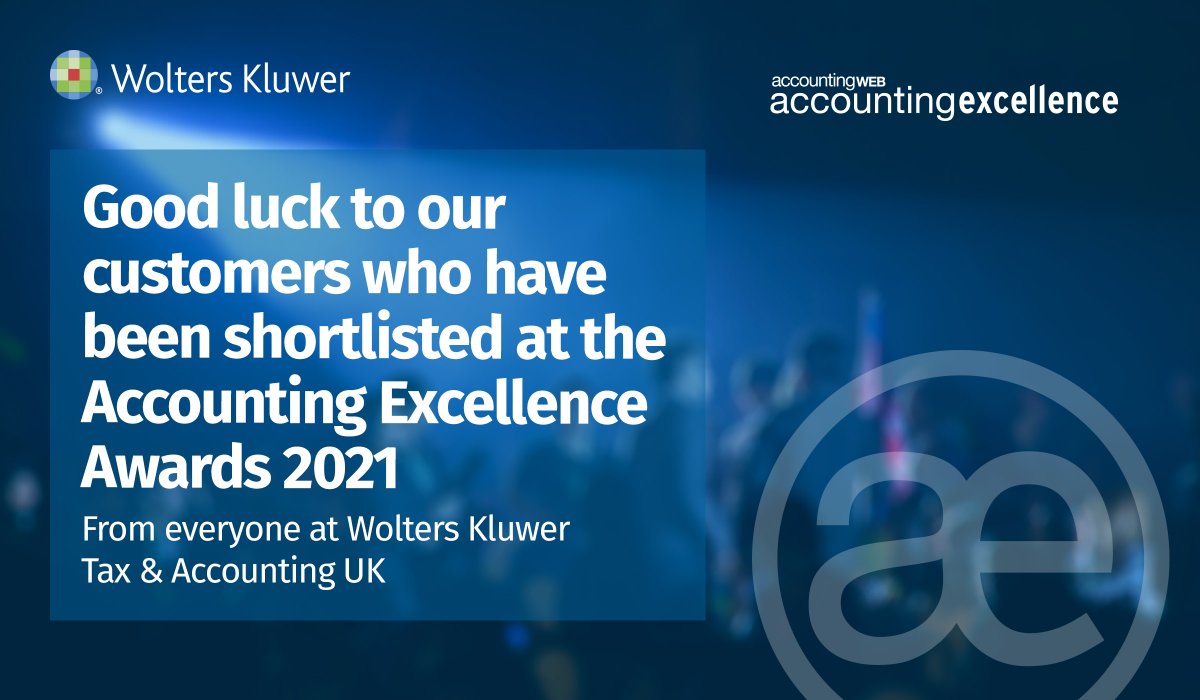 Good luck to all of our customers who have been shortlisted at the <a href="/AWEBExcellence/">Accounting Excellence</a> #awards #accountingexcellence