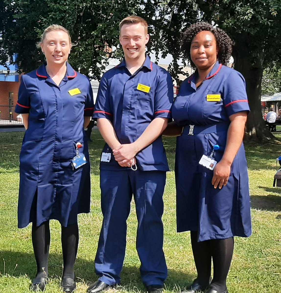 New Practice Development Nurses coming to a ward near you!
Sara joins us from the Emergency Department where she was a clinical sister. Ryan is an experienced Ward Manager from Elderly care and Funke's come from Guys St Thomas's where she was a Renal Nurse. Exciting times ahead!