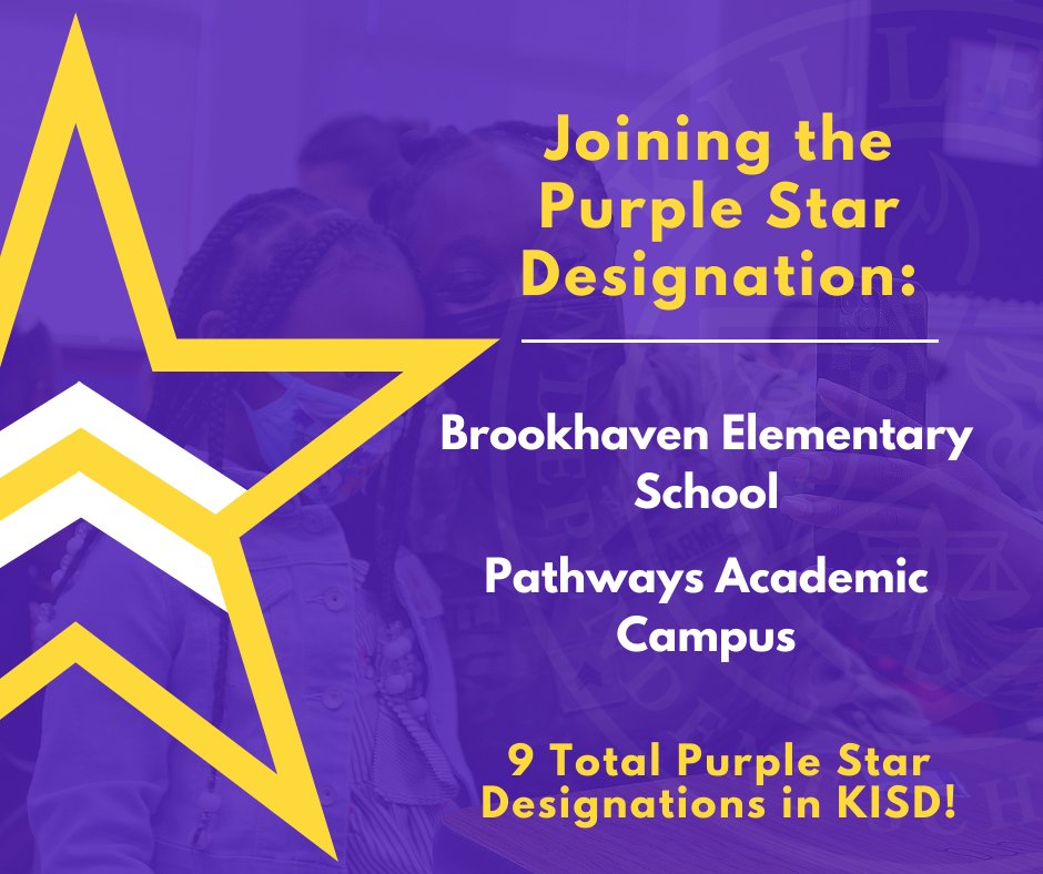 As always, we are proud to be the Little Campus with the Big Heart and now, with the Purple Star!! 
#PACPanthers #PurpleStarCampus