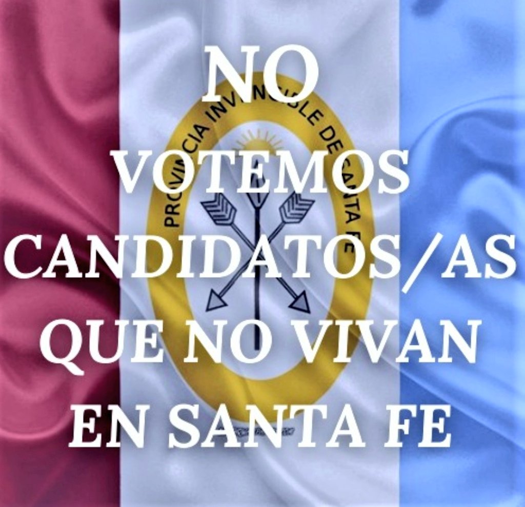 tincholucero's tweet photo. @eldestapeweb Por estas cosas impulsamos la
Campaña ciudadana✅✅
Para generar consciencia.
Que se presenten y la gente no los vote...
Votemos por el candidato/a que nos guste o el partido de nuestra preferencia.
Pero que sea gente que VIVA en SANTA FE
#YoVotoLocal
#YoVotoDeAca https://t.co/JUk3rkHozp