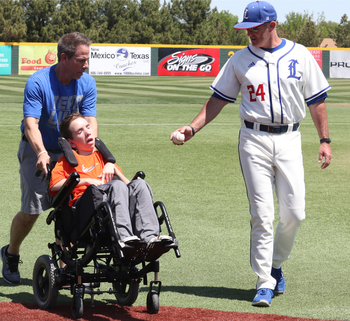 LCU_Baseball's tweet photo. A pure champion and inspiration... The Lubbock Christian University family joins many that are mourning the passing of Luke Siegel.  Our prayers are with the Siegel family and towards the family's drive and passion on continuing to tell the #TeamLuke story... https://t.co/YiP0tx1LqI