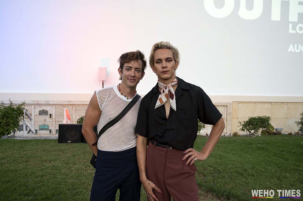 Kevin McHale @druidDUDE #kevinmchale & Austin McKenzie @apm__official #austinmckenzie at @Outfest #OutfestLA2021 (August 13, 2021) 

Photos by Paulo Murillo for WEHO TIMES: wehotimes.com/2021-outfest-l…