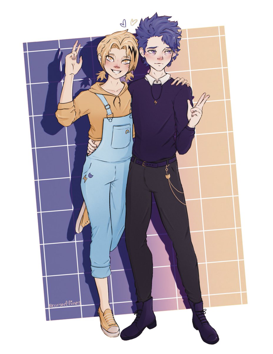 They’re boyfriends 💜💛

•

#shinkami #shinsou #kaminari