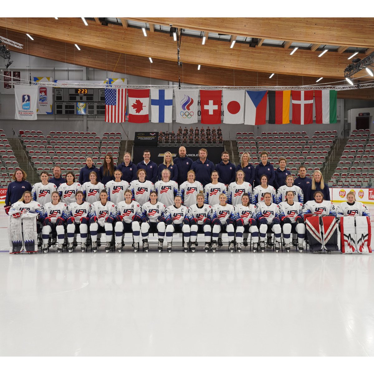 usahockey's tweet photo. Your 2021 #USWNT. 🇺🇸 https://t.co/o7zNs740K1