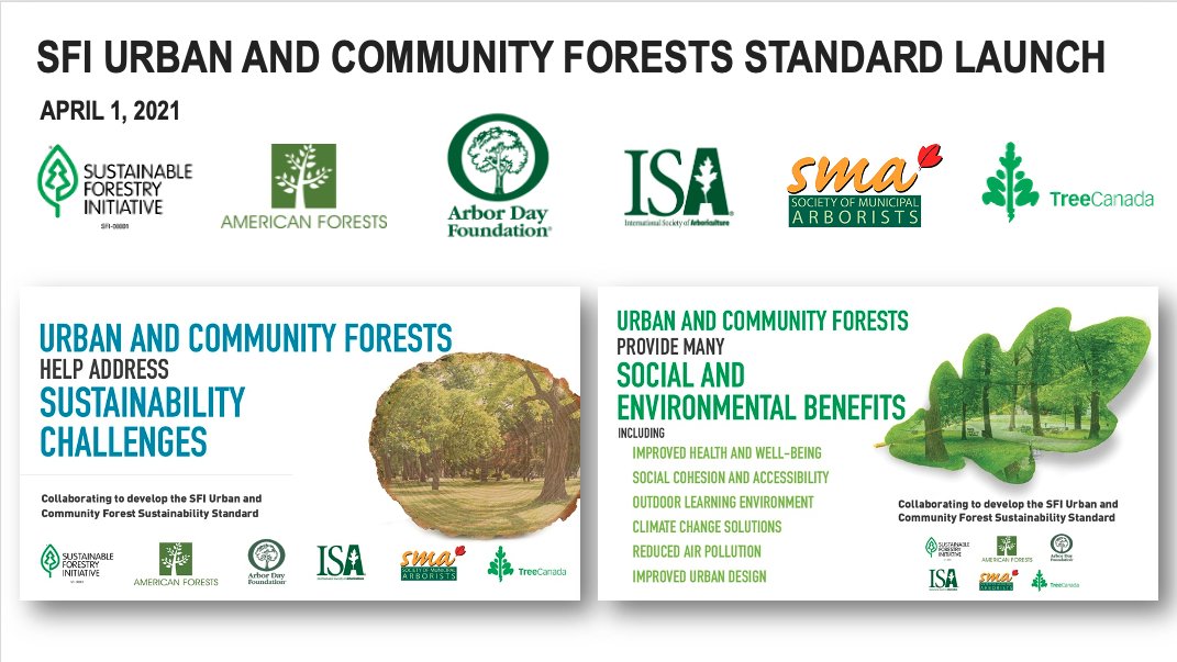 KathyAbusow's tweet photo. @PLT A2: Urban & community #forests play critical roles in connecting kids to green spaces & outdoor experiences. @sfiprogram is working with @AmericanForests @ArborDay @ISArboriculture @SMAonline @TreeCanada to increase equitable access to #nature. #TakeEdOutside https://t.co/HVIgj6XSCs
