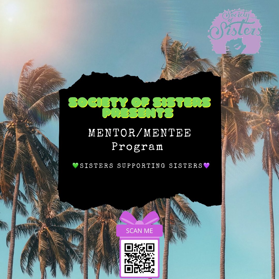 SOS_OSU's tweet image. Get excited!!! Sos will be offering a mentor/mentee program for the very first time. We as women need support systems not just through family or somebody we look up to but amongst each other. Scan the code for the application &amp;amp; please feel free to reach out with any q’s. 💚💜