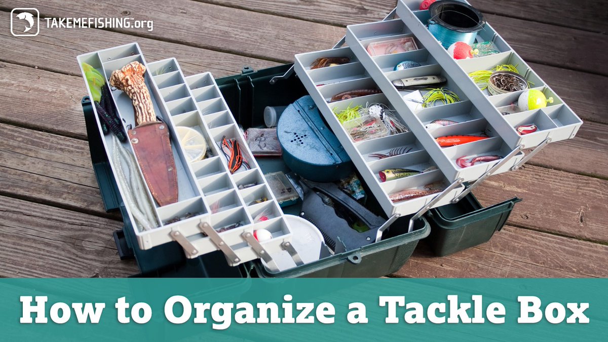 Take Me Fishing on X: When your tackle box is neat and organized in a  specific way, you'll be better prepared and equipped to rerig your lines  quickly when needed. Here are