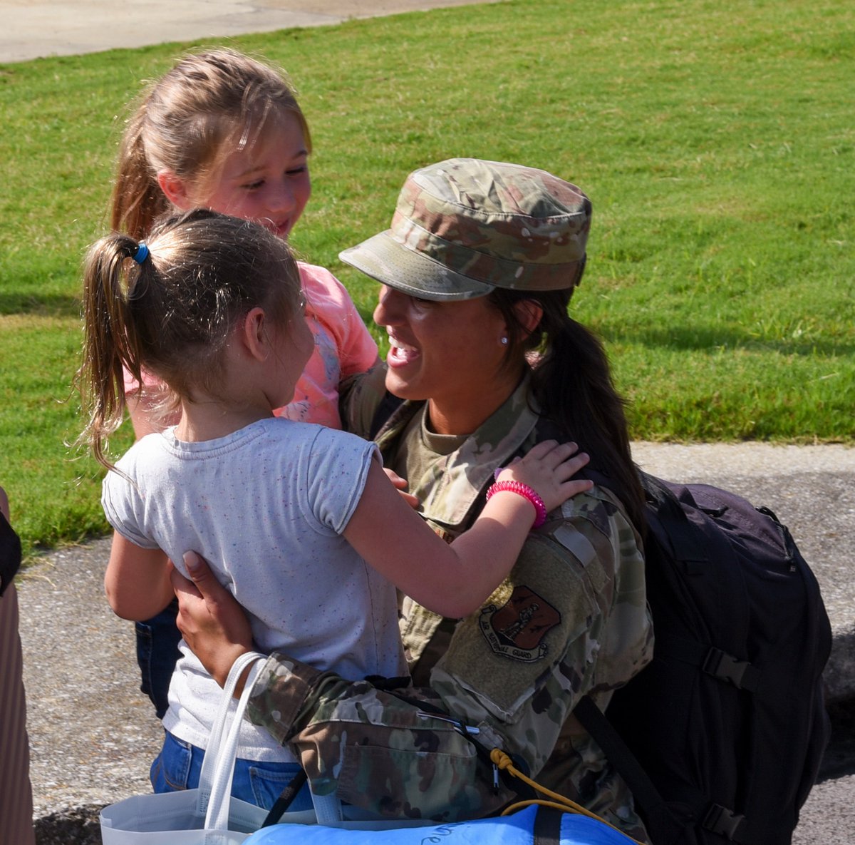 AlabamaNG's tweet photo. Please help us welcome our Airmen from the Birmingham-based 117th Air Refueling Wing home from deployment! #WelcomeHome #GuardItAL https://t.co/KtJKWJbJsX