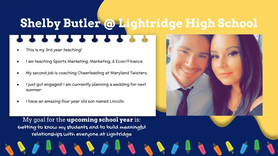 LCPS_CTAE's tweet photo. Welcome to @LCPScte, Shelby Butler! @Lightridge_LCPS 🍎 https://t.co/YRhZwSsz0V