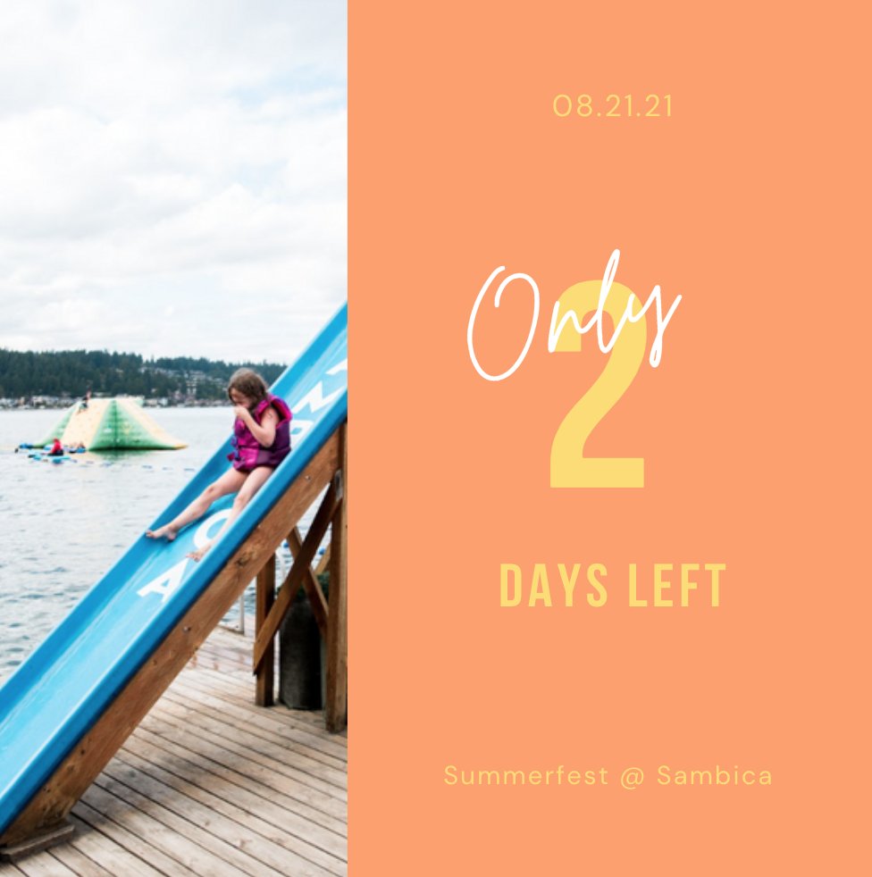 I90Church's tweet photo. T-minus TWO days until we are lakeside, catching up with friends, playing yard games, and jumping off the high dive!! 

Clear your schedule for Saturday afternoon because it's gonna be 🔥!! https://t.co/yLJ16zhVny