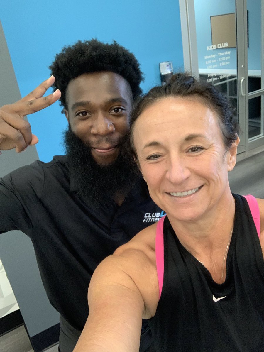 Just saw one of my favorite people at Club4–the BEST gym in Hoover!