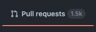 aakoch's tweet photo. 1.5k Pull Requests. Who can name the repo? https://t.co/wzTf3UT284