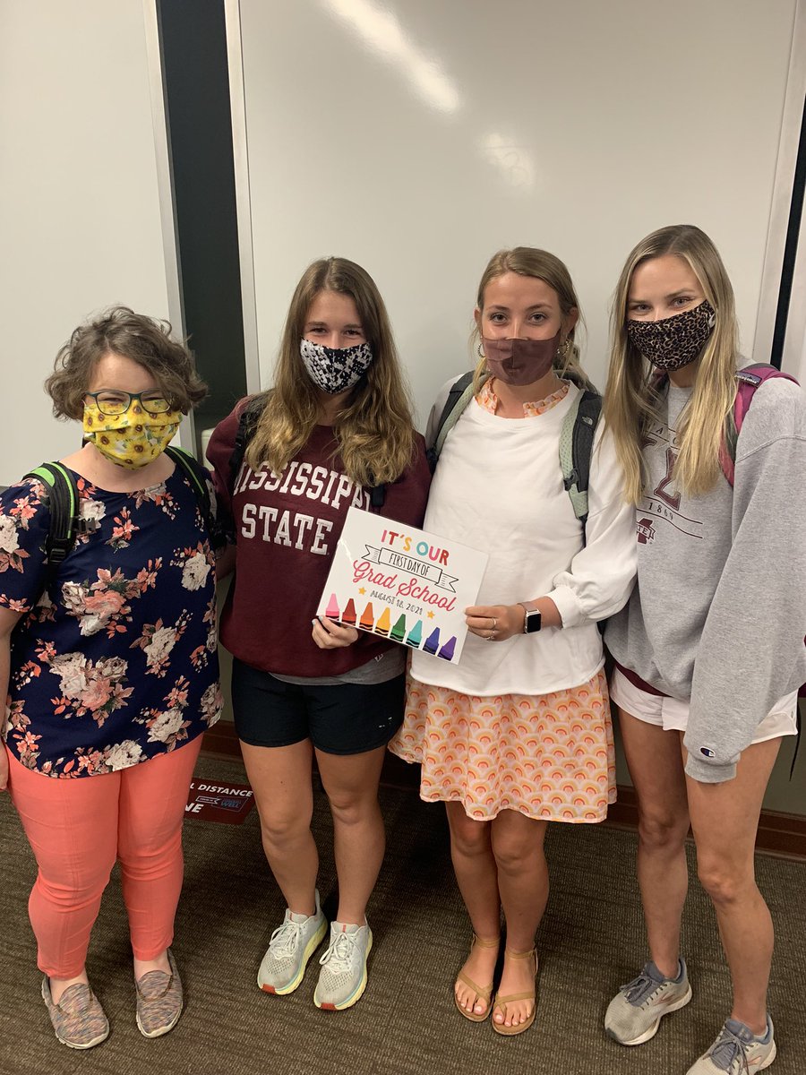 aba_msu's tweet photo. Our 1st year students were lucky enough to have their first ever class of graduate school on the ACTUAL 1st day of school! We are so glad that they are part of our program! #ABAatMSU #ABAinMississippi https://t.co/VUP0vwP3CO