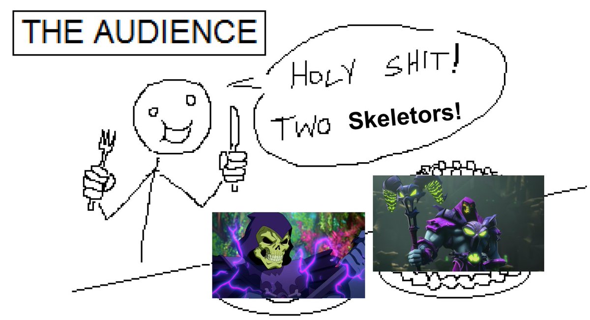 Me after seeing the new He-Man news: 
